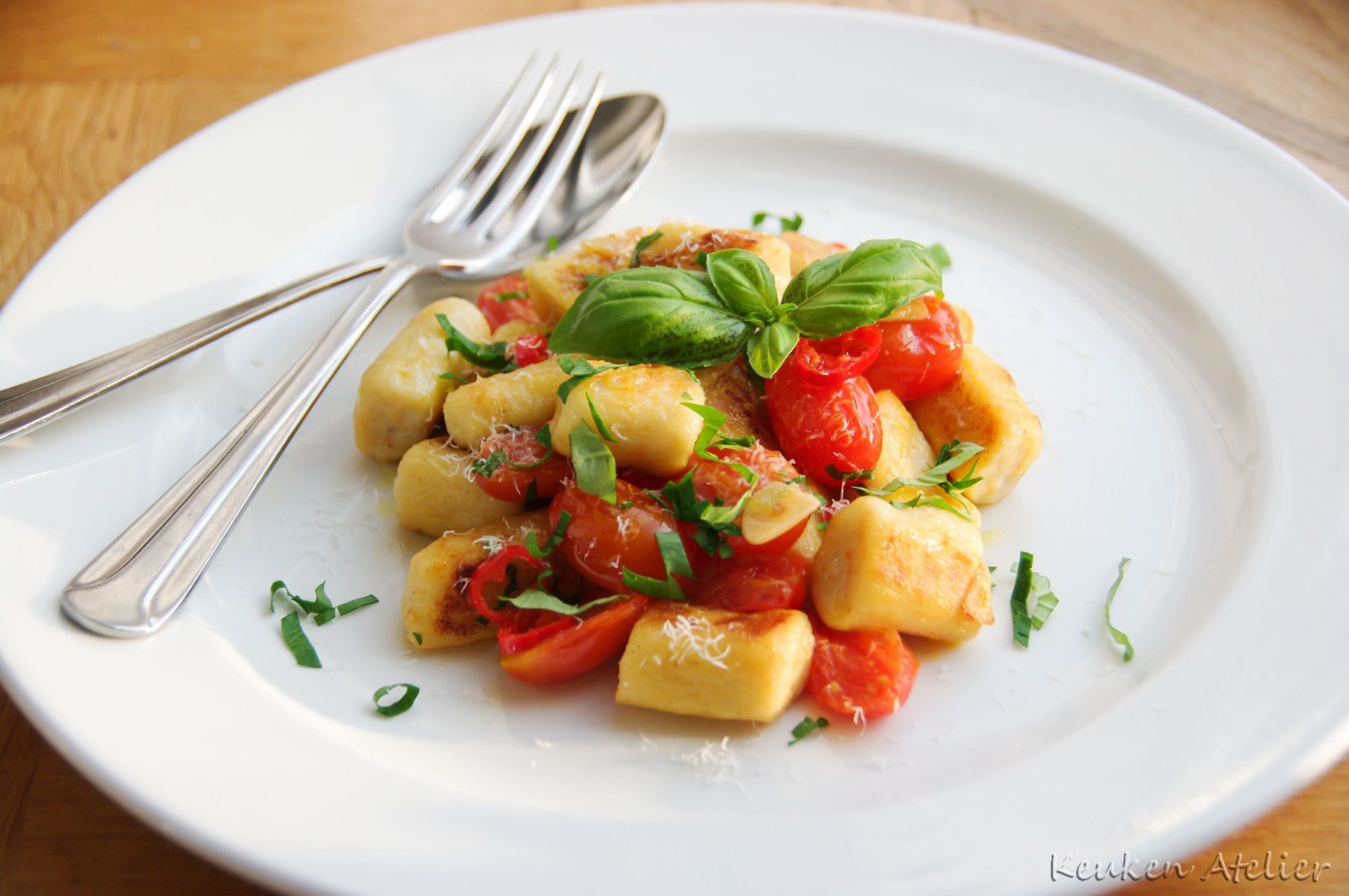 Ricotta Gnocchi met Tomaten - Keukenatelier