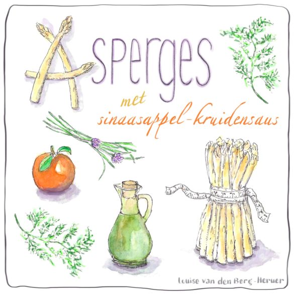 asperges met sinaasappel-kruidensaus