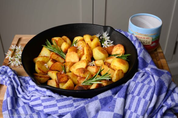 krokante aardappels uit de oven