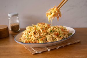 Japanse koolsla met sesamdressing